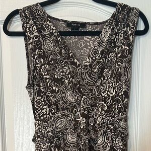 Style & Co Brown & Beige Dress